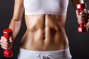 toned body after losing weight for a week