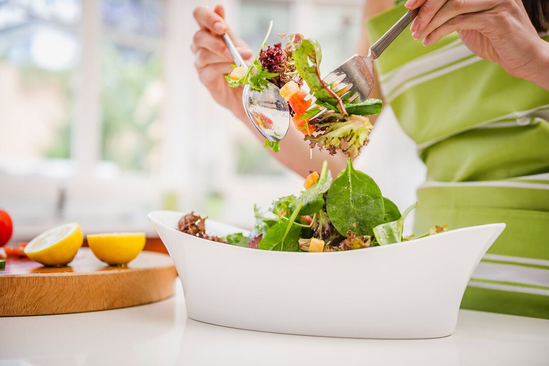 Organizing a balanced diet contributes to competent weight loss in a week